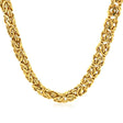 Byzantine Chain Necklace in 14K Yellow Gold | 7.1mm