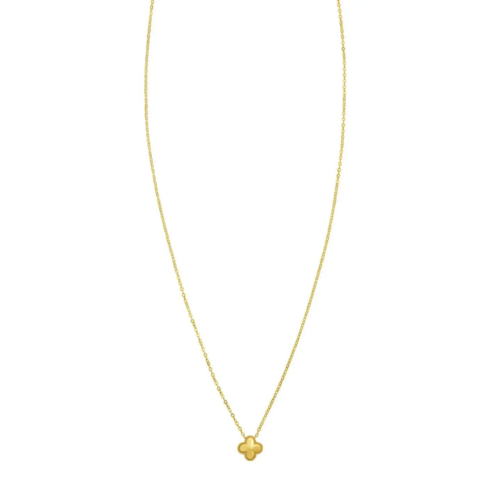 Puffed Clover Pendant & Chain Necklaces DEEVE