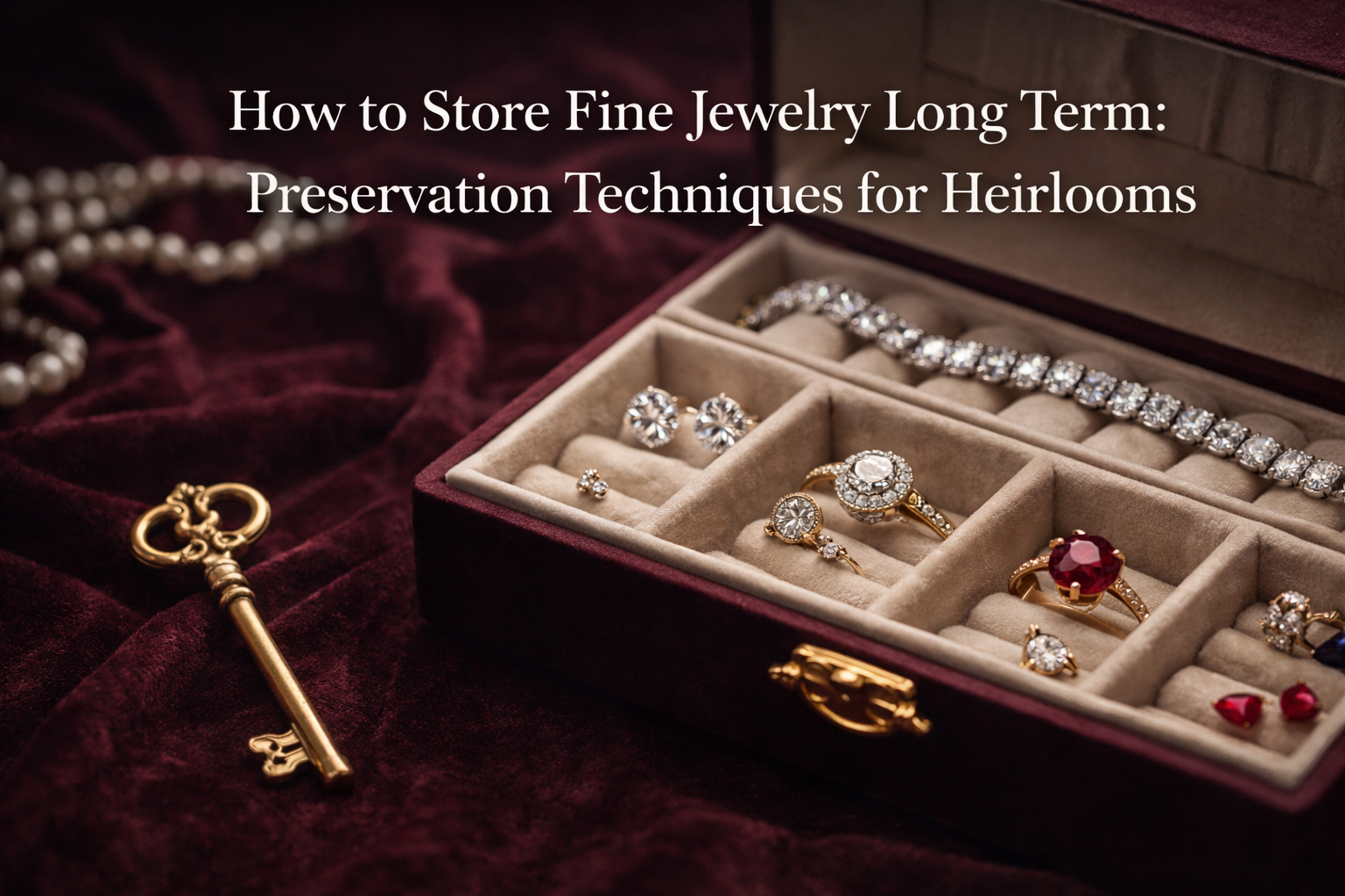 How to Store Fine Jewelry Long Term: Preservation Techniques for Heirlooms