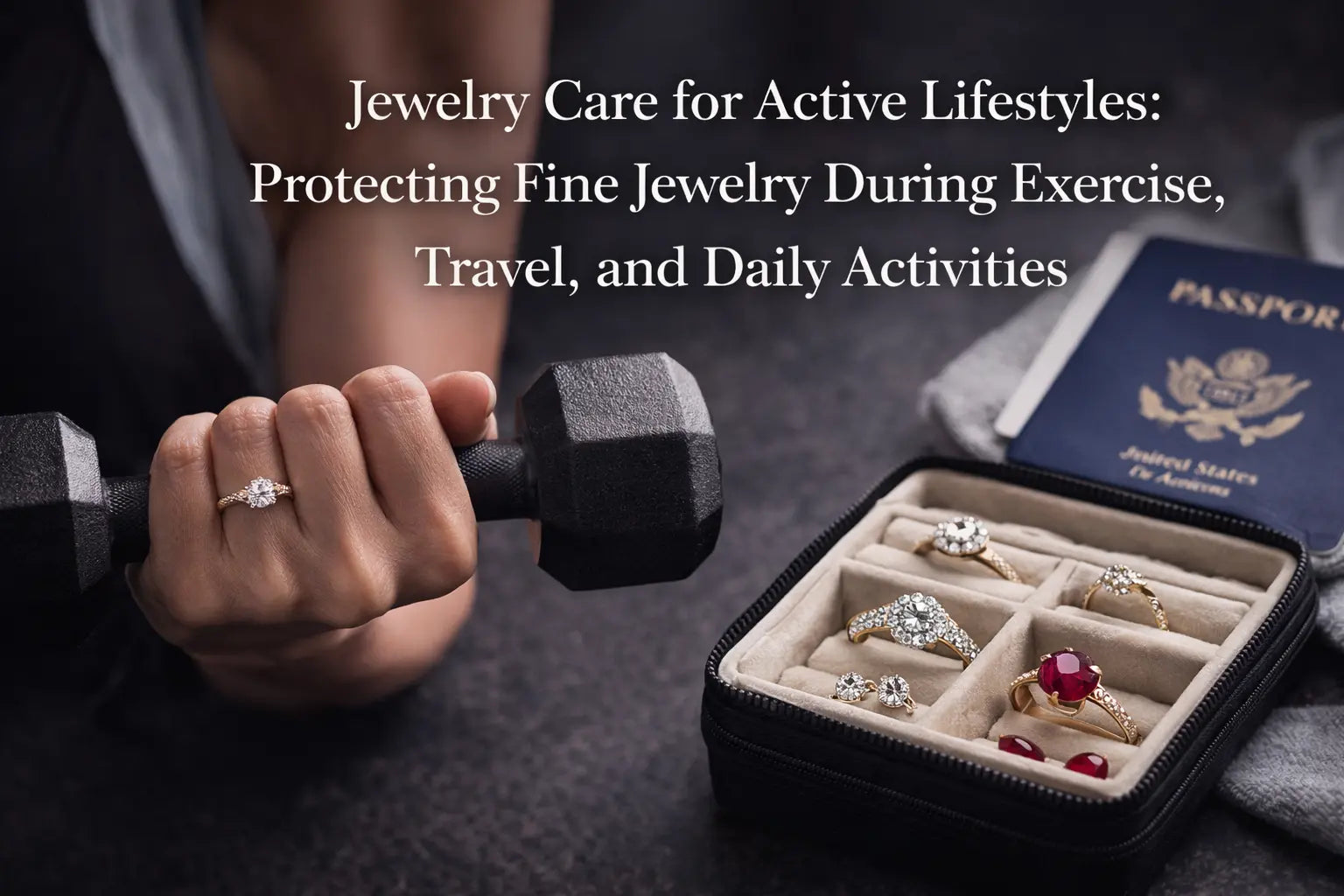 Jewelry care for active lifestyles — when to remove fine jewelry during exercise, travel and daily activities