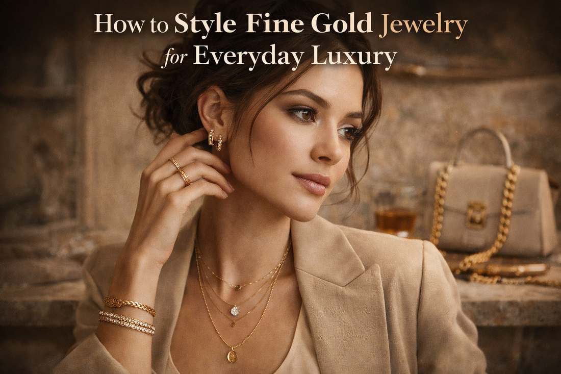 How to Style Fine Gold Jewelry for Everyday Luxury