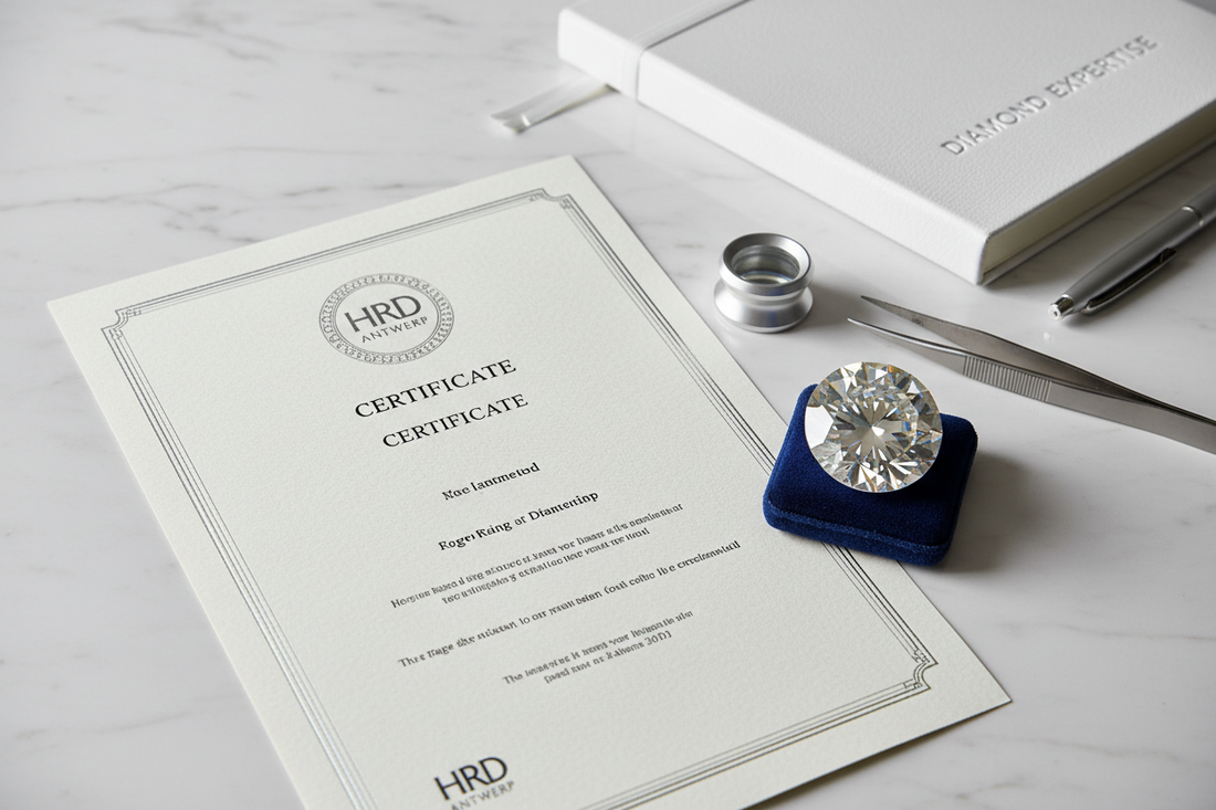 HRD Antwerp diamond certificate — European grading standards for lab-grown diamonds explained