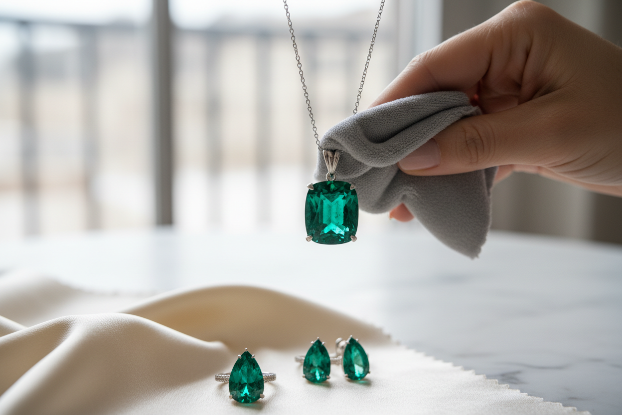How to Clean and Care for Emeralds: The Complete Guide to Emerald Jewelry Maintenance