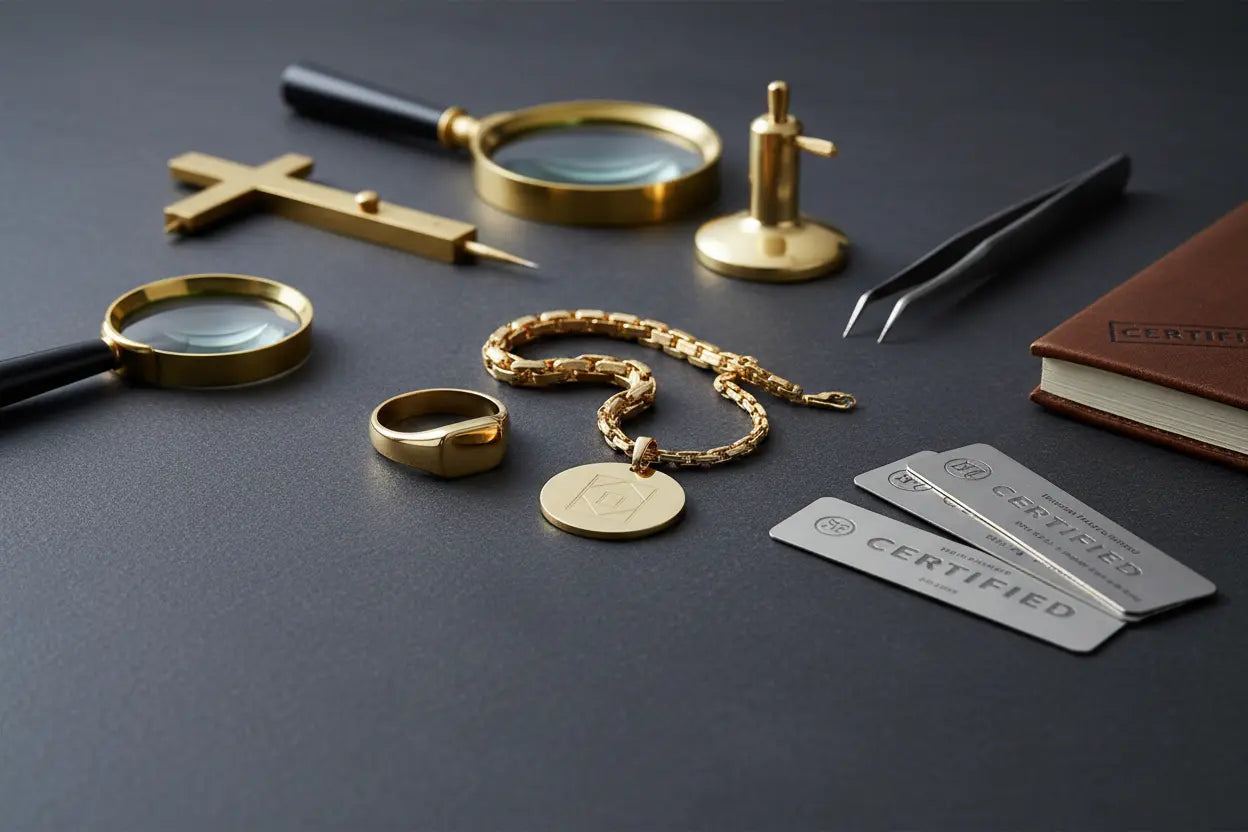 What makes gold jewelry heirloom quality — materials, construction, repairability and timeless design explained