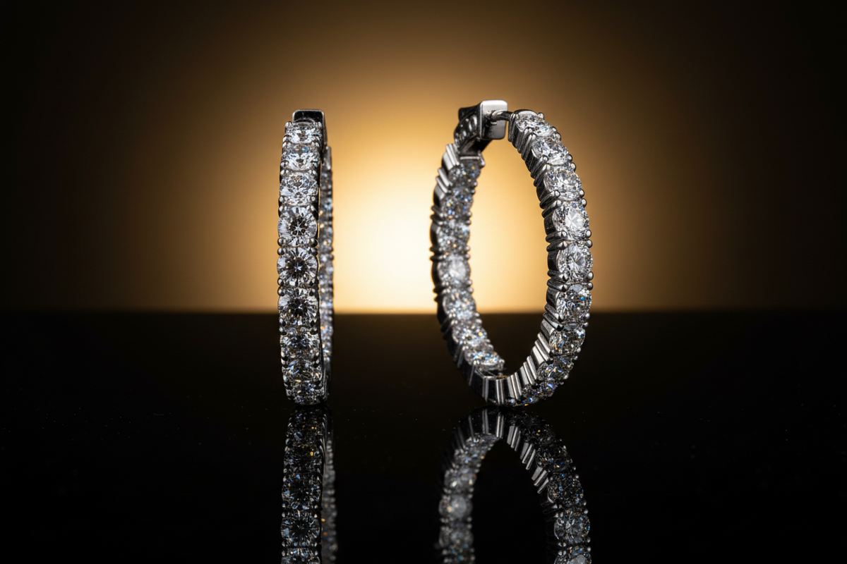 Diamond Earrings DEEVE