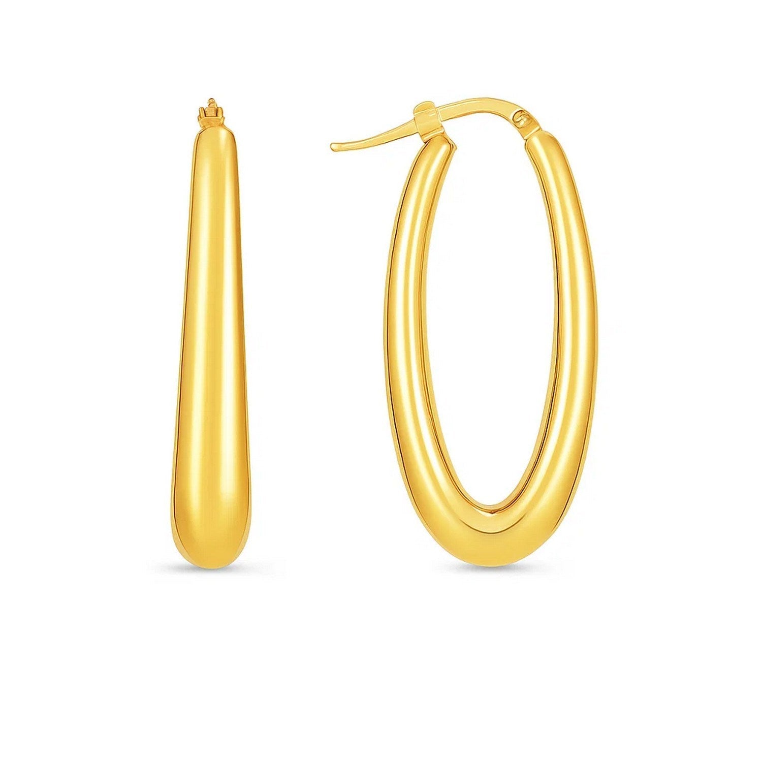 Gold Hoop Earrings