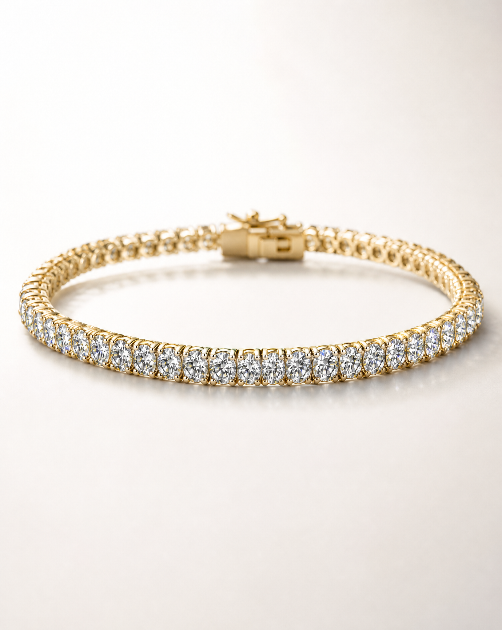 Lab Grown Diamond Tennis Bracelets