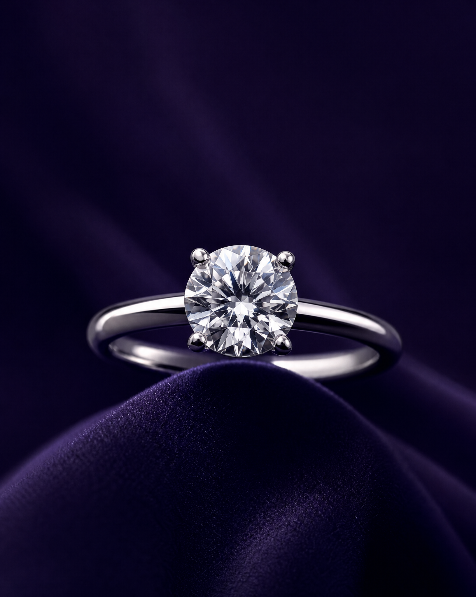 Diamond and plain rings in 14K gold — DEEVE