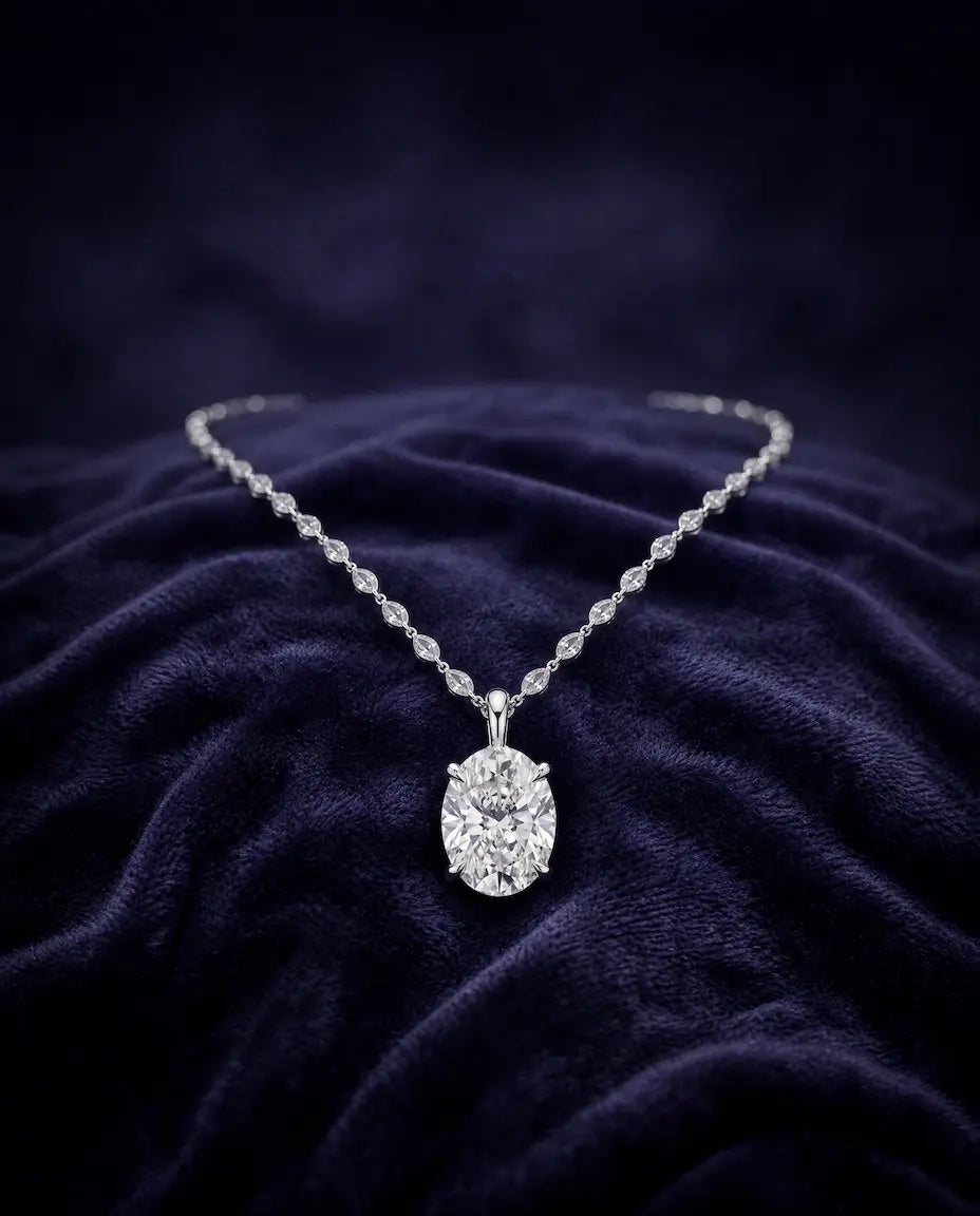 Deeve's gold & diamond necklaces in 14K solid gold 