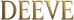 Gold 'DEEVE' tlogo on a white background