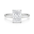 5ct Radiant Lab Grown Diamond Ring | 14K Gold