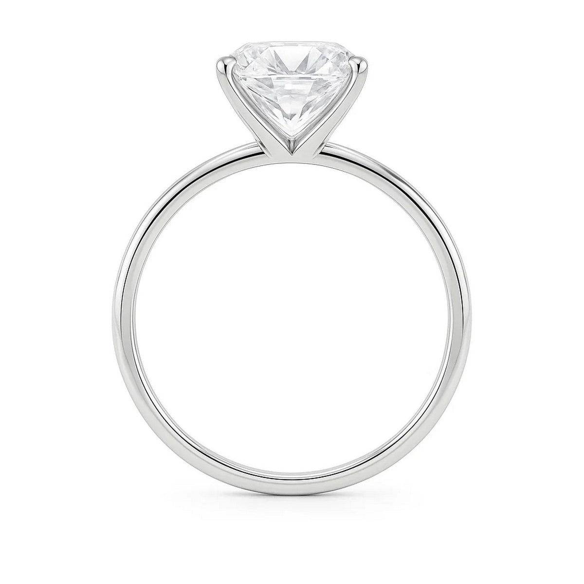 5ct Radiant Lab Grown Diamond Ring | 14K Gold | Canada