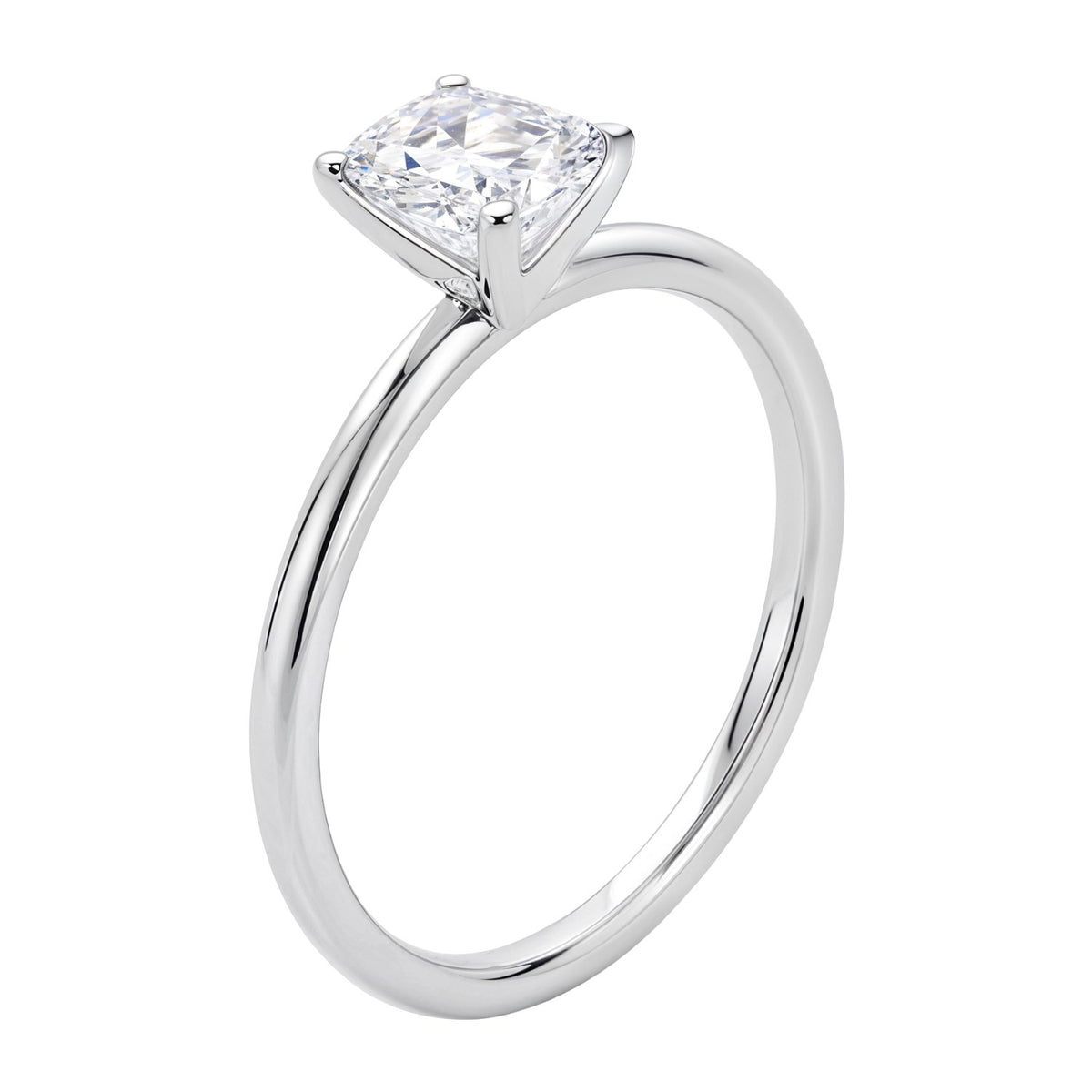 1.5ct Emerald Lab Grown Diamond Ring | 14K Gold | Canada