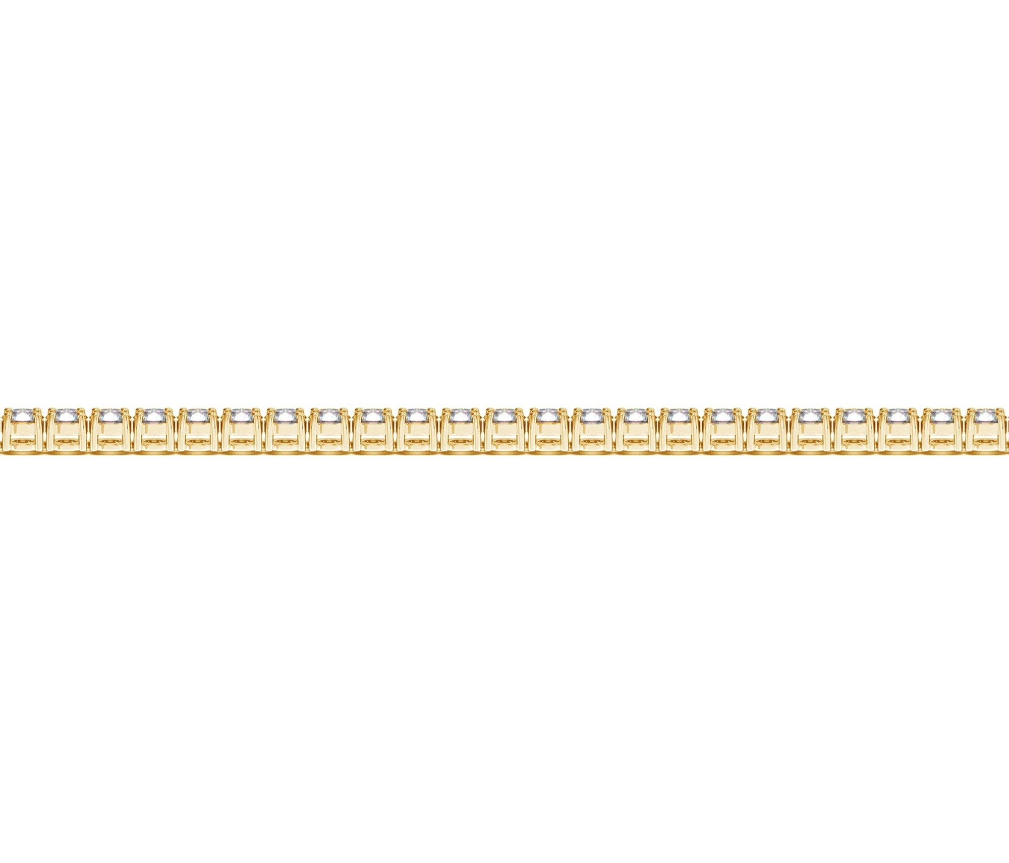 14K Gold Diamond Tennis Bracelet - 2 cctw Lab-Grown