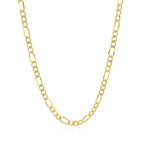Lite Figaro Chain in 14K Yellow Gold