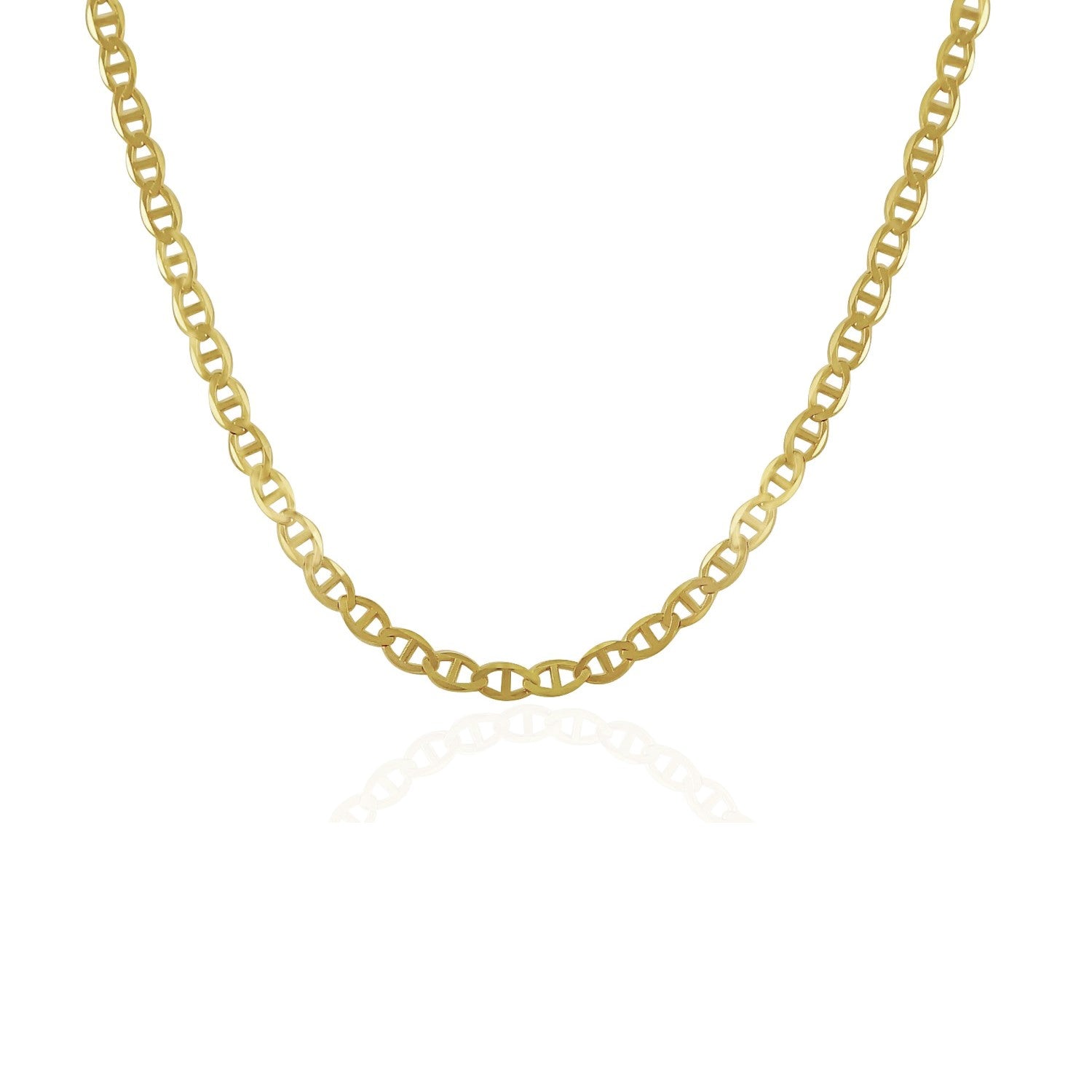 Mariner Link Chain in 14K Yellow Gold