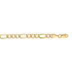 Lite Figaro Chain in 14K Yellow Gold