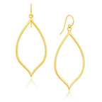 Marquise Earrings | 14K Gold