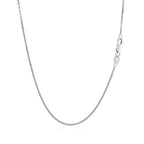 Cable Chain in 18K White Gold