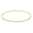 Dainty Rolo Chain Bracelet in 14K Gold | 2.50mm