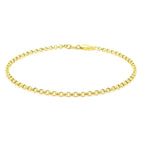 Rolo Bracelet in 14K Yellow Gold