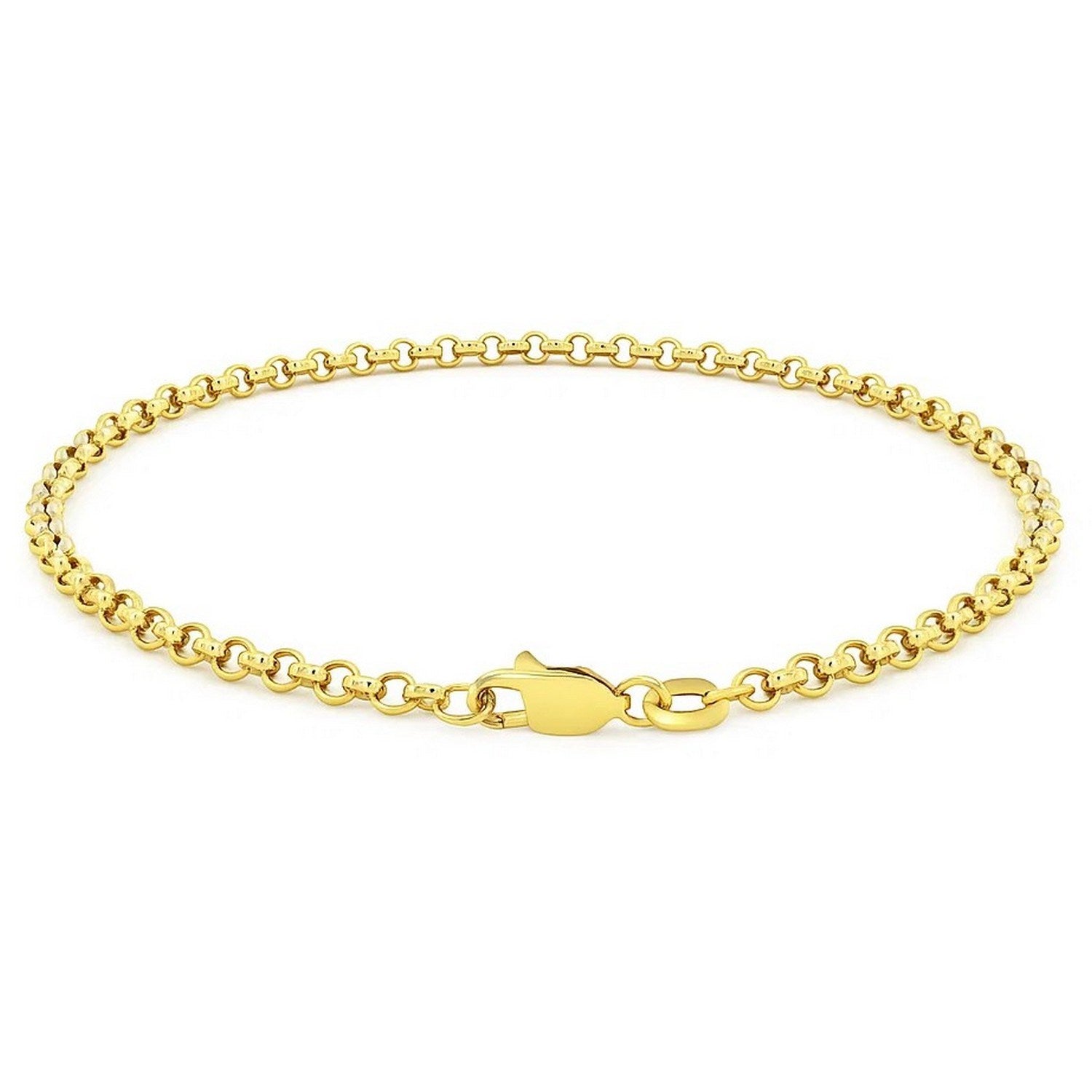 Rolo Bracelet in 14K Yellow Gold