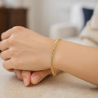 Rolo Bracelet in 14K Yellow Gold