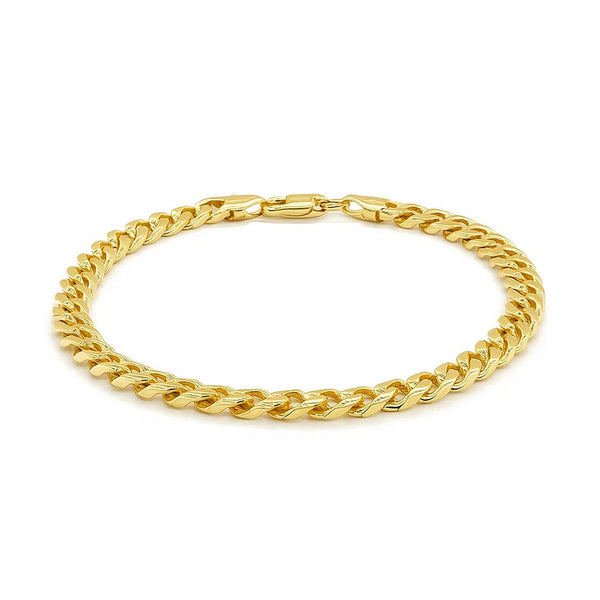 Solid Miami Cuban Bracelet in 14K Yellow Gold | 6.00mm