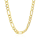 Lite Figaro Chain in 14K Yellow Gold
