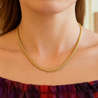 Light Weight Wheat Chain in 14K Yellow Gold