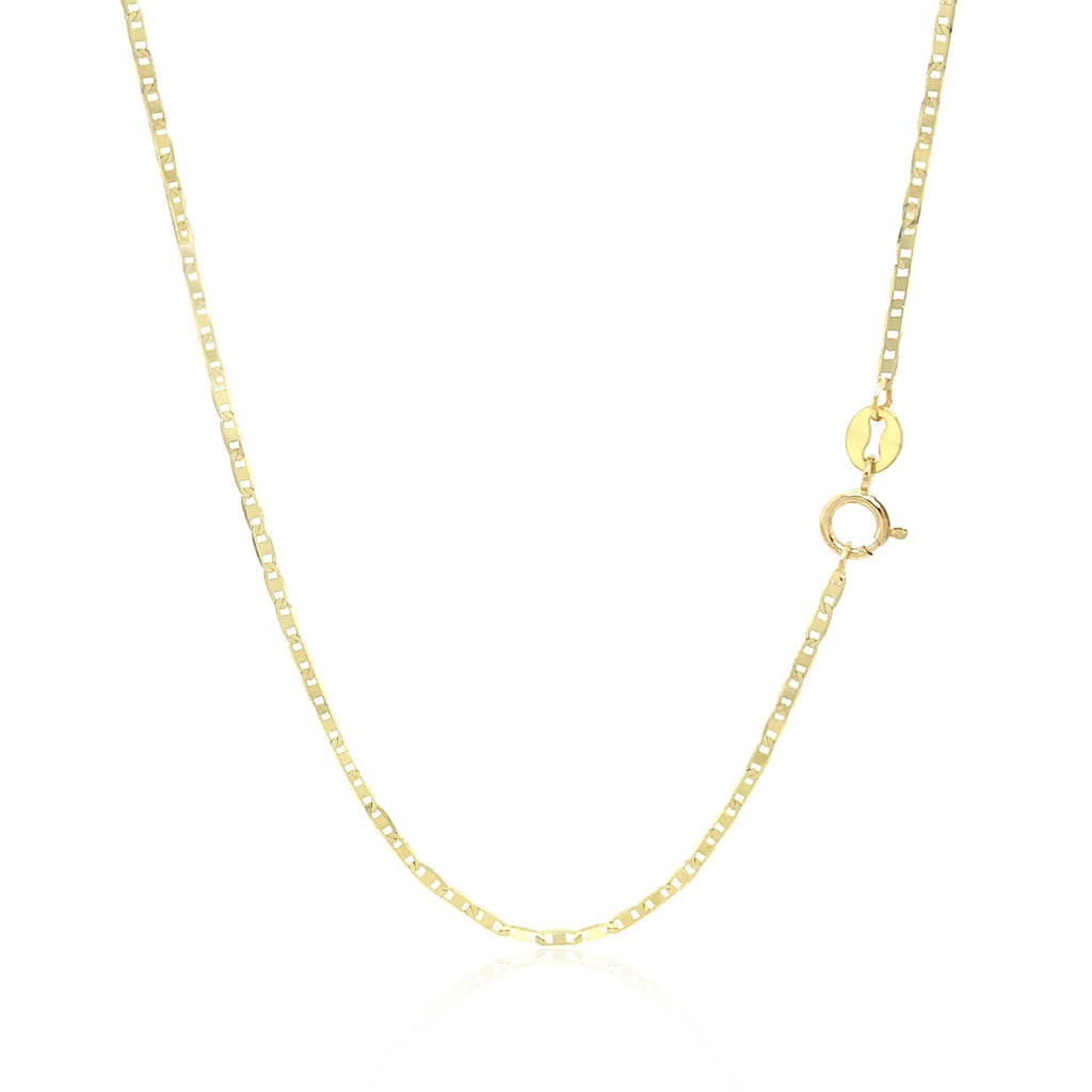 Mariner Link Chain in 14K Yellow Gold