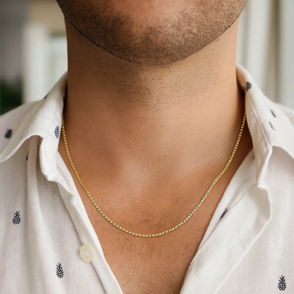 Mariner Link Chain in 14K Yellow Gold