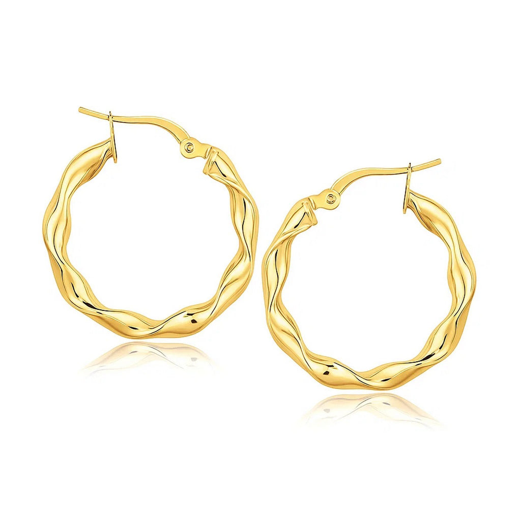 Hoop Earrings | 14K Gold