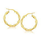 Hoop Earrings | 14K Gold