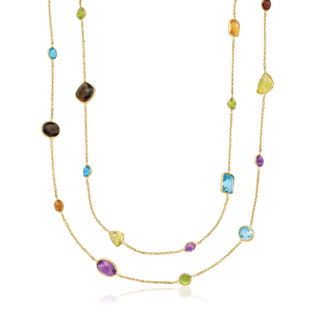Multi Gem Necklace
