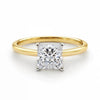 1.50ct Princess Cut Lab Grown Diamond Ring in 14K Yellow Gold | G-VS1  Rings DEEVE