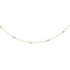 Diamond Station Necklace | 18'  Choker DEEVE