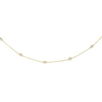 Diamond Station Necklace | 18'