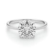 3ct Cushion Lab Grown Diamond Ring | 14K Gold