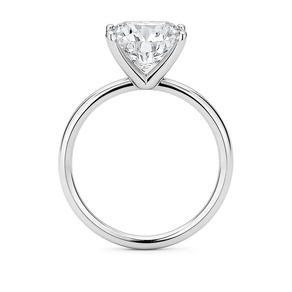 3ct Cushion Lab Grown Diamond Ring | 14K Gold