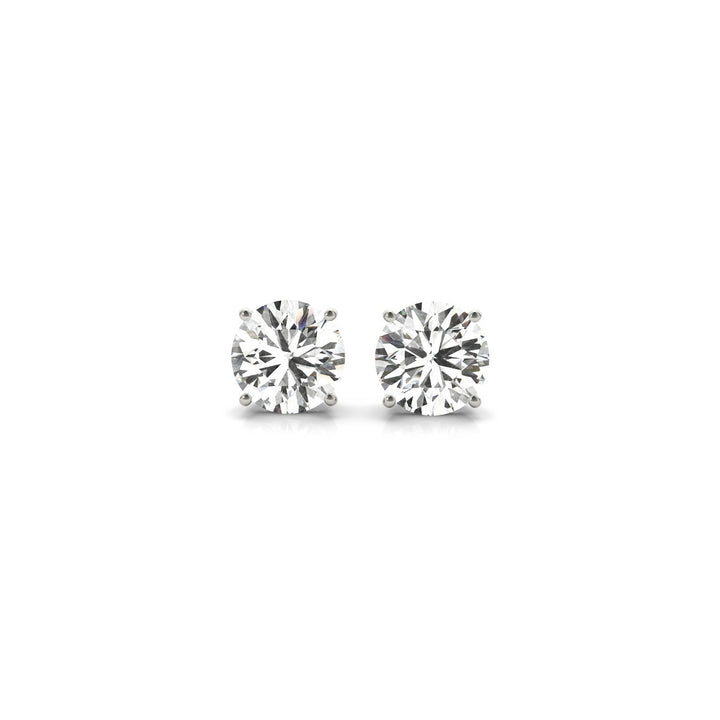 1.50 ct lab-grown diamond stud earrings in 14K gold, IGI certified — DEEVE