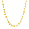Polished Disc Necklace  Choker DEEVE