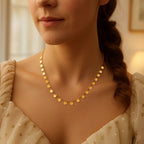 Polished Disc Necklace