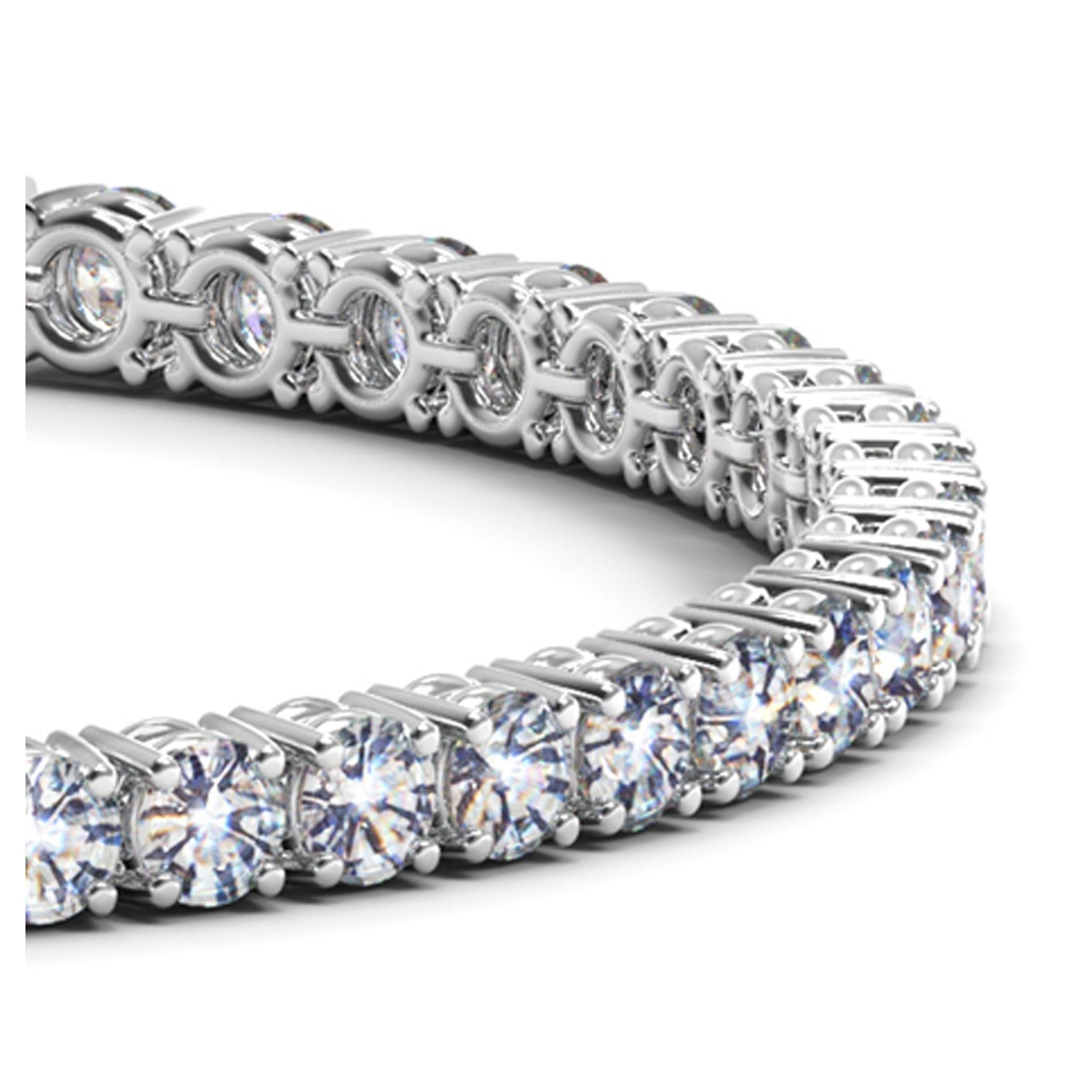 Diamond Tennis Bracelet (10 cctw F/G  VS2/SI1)
