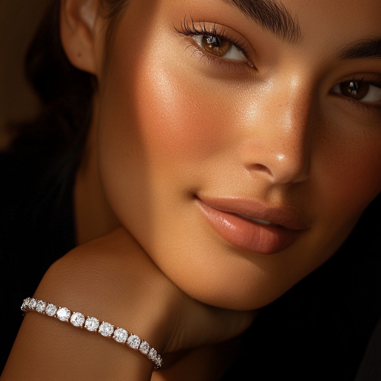 Diamond Tennis Bracelet (10 cctw F/G  VS2/SI1)