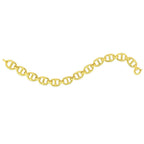 High Polish Mariner Link Bracelet in 14K Yellow Gold