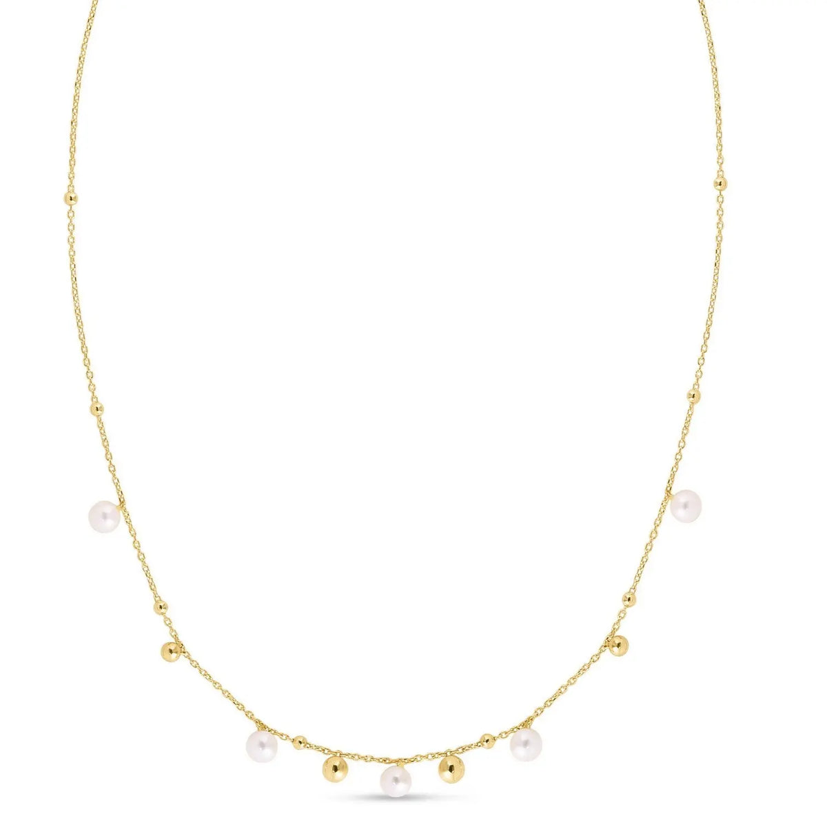 Pearl and  Bead Necklace  Choker DEEVE