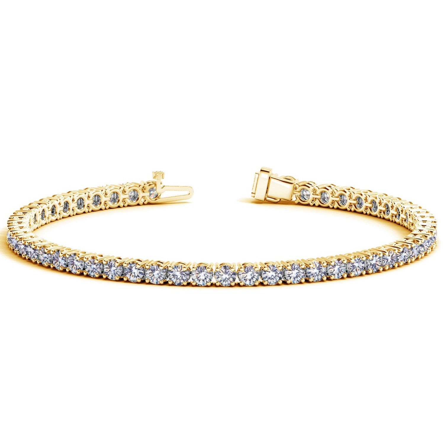 Diamond Tennis Bracelet (7 cctw F/G  VS2/SI1)