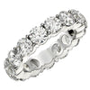 Lab Grown Diamond Eternity Ring in 14K White Gold - 5.00ct