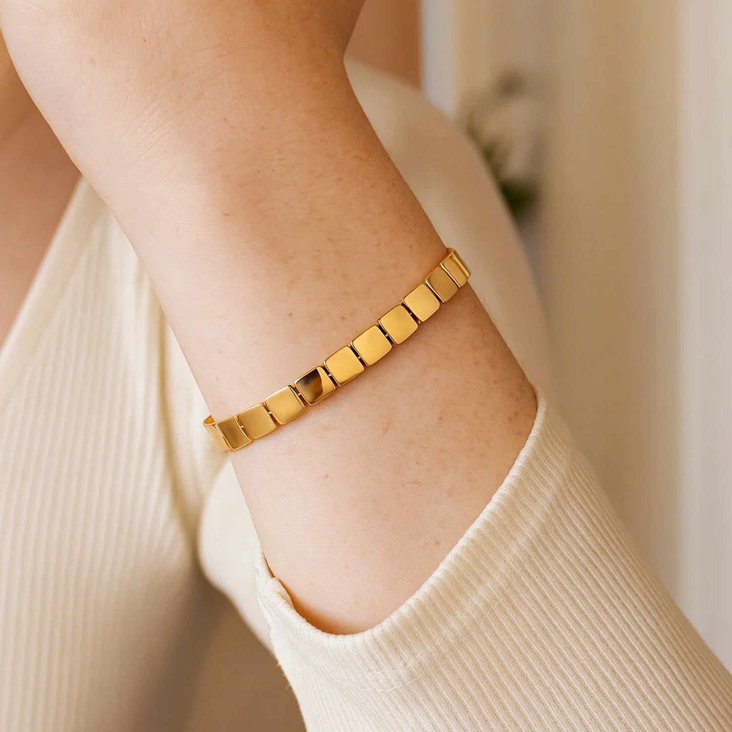 Square Link Bracelet